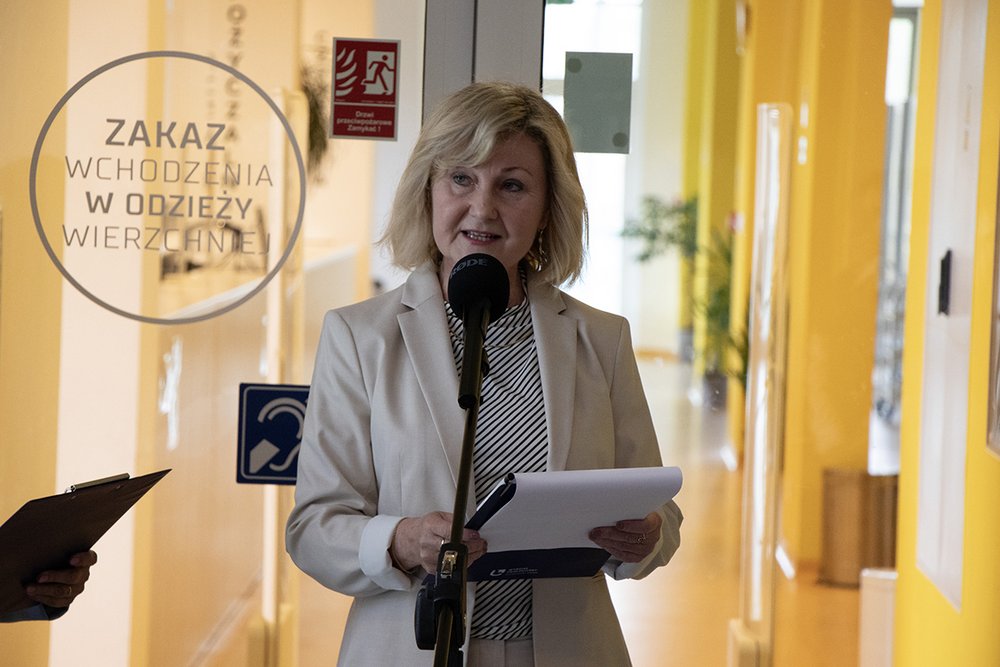 Renata Pałysa, kierownik Biblioteki Wydziału Filologicznego